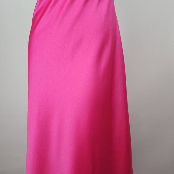 Alfred Angelo Pink Satin Bridesmaids Event Dress Size S - Picture 3 of 10
